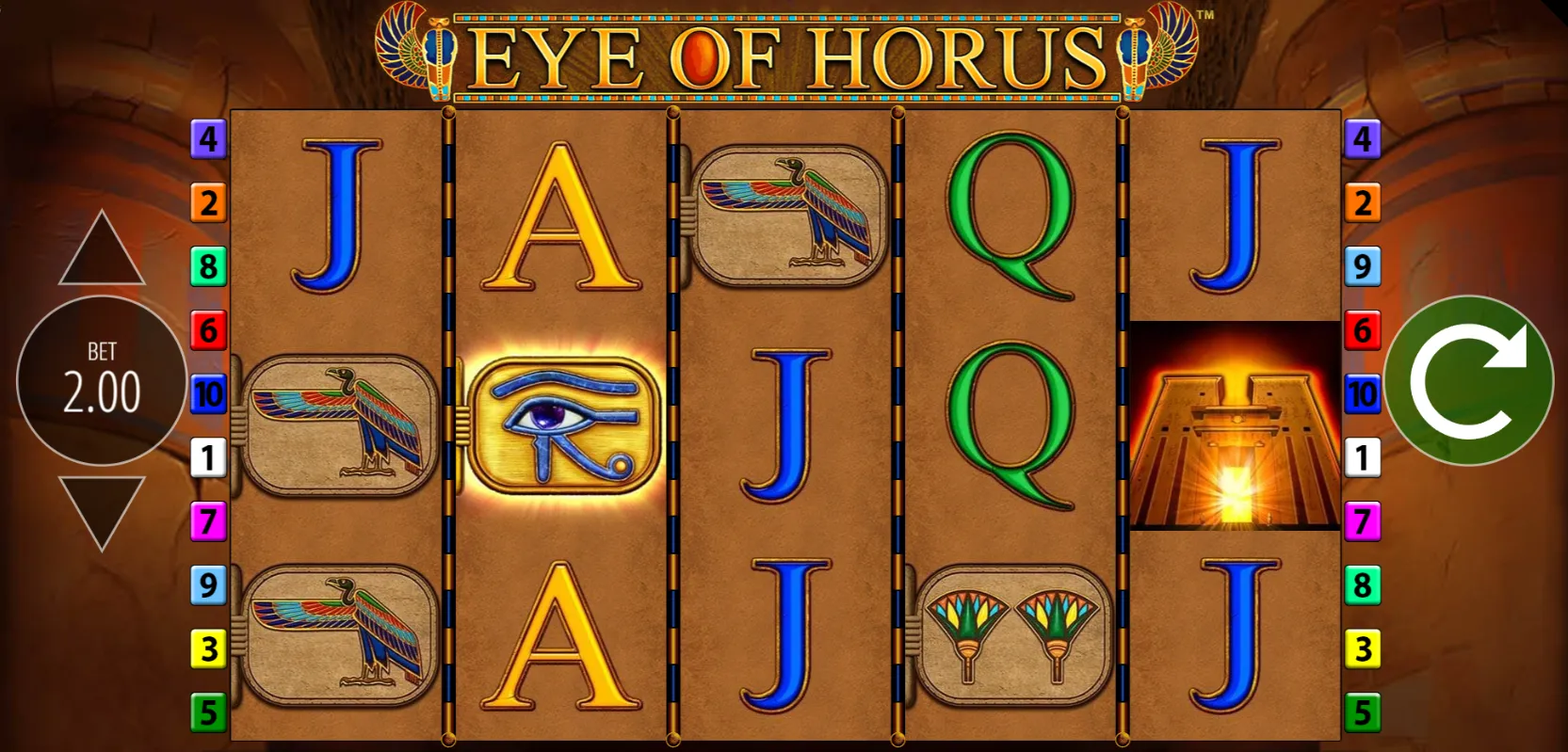 Symbole im Spiel Eye of Horus: mehr über ihre Bedeutung Die Symbole im Spiel Eye of Horus